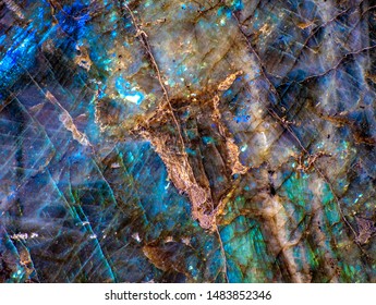 Pearlescent Gem Stone Texture, Beautiful Natural Background