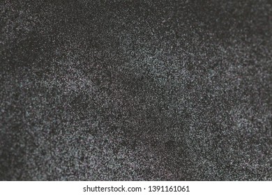 Pearlescent Paper Texture. Shiny Silver, Dark Gray Background.