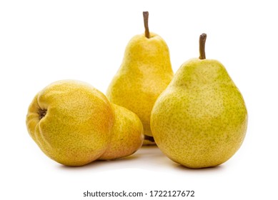 Pears Isolate on a white background. - Shutterstock ID 1722127672