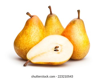pears isolated - Shutterstock ID 223210543