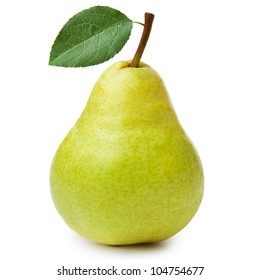 pears isolated on white background - Shutterstock ID 104754677