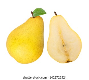 pears isolated on white background - Shutterstock ID 1422723524
