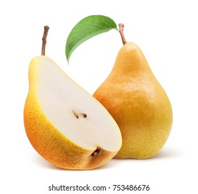 pears isolated on white background

 - Shutterstock ID 753486676