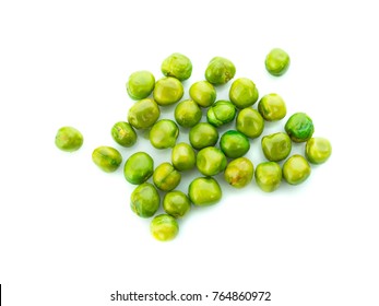 peas isolated on white