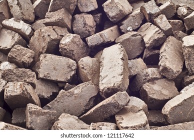 Peat Briquettes Background