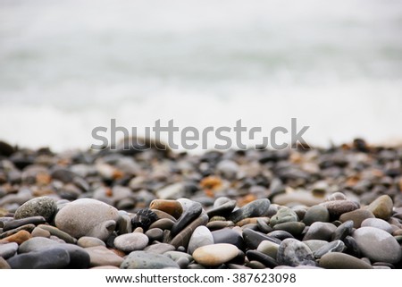 Pebble beach