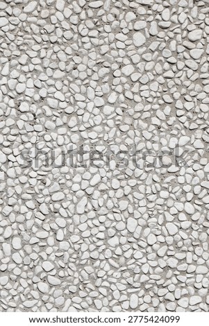 pebbledash roughcast wall background with white pebbles set in concrete