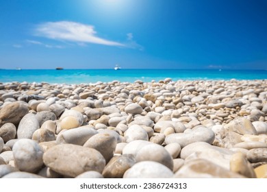 Pebbles on the beach, Oludeniz, Turkey - Powered by Shutterstock