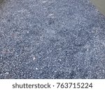 Pebbles on the ground