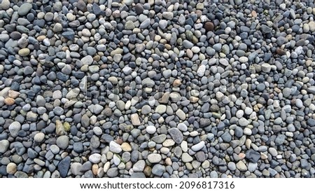 
Pebbles on the Quadra Island beach					