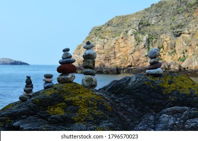 Pebbles And Rocks At Llanbadrig.