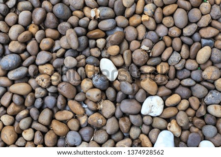 Pebbles stone background