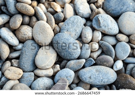 Pebbles stone or river stone  background.