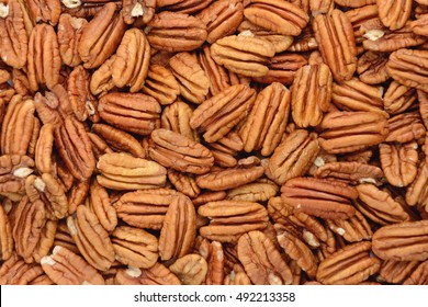 Pecan Nut Background