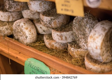 Pecorino Cheese Shop Tuscany Italy