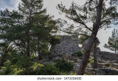 Pedasa - ancient town of Caria. Ruins. Bodrum peninsula. Turkey - Shutterstock ID 1471018430