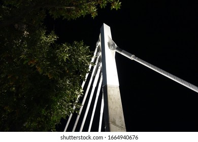 Pedestrian Bridge Over Lake San Roque, Villa Carlos Paz, Córdoba Province, Argentina