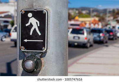 Pedestrian Crosswalk Button - Powered by Shutterstock