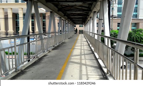 Pedestrian Overpass Overpass Road Safety Help Stock Photo 1183429246 ...