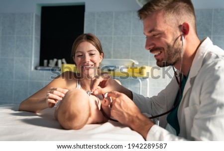 Similar – Female doctor comforting older patient