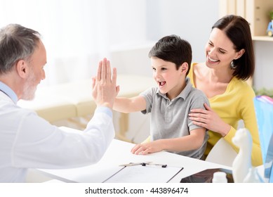 Pediatrician Doctor Examining Child