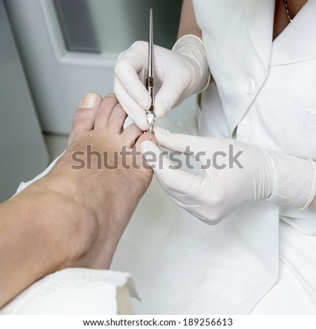 Pedicure treatment