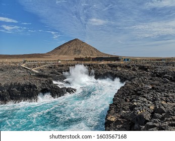 Pedra Do Lume Volcano On Sal Island, Cape Verde