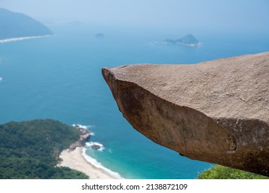 Pedra do Telegrafo is a famous tourist spot in Rio de Janeiro, Brazil.