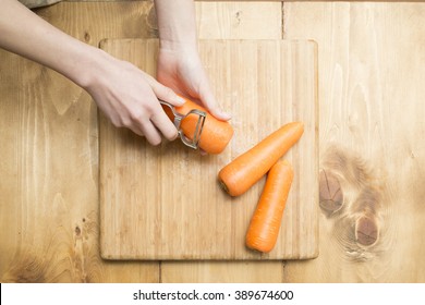 Peel The Carrot Of The Peel