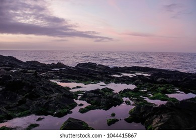 Peel Castle In Isle Of Man