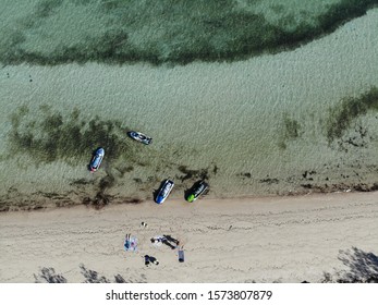 Peel Island Australia drone shots - Shutterstock ID 1573807879