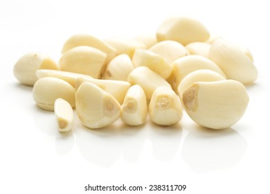 Peeled Cloves Of Garlic