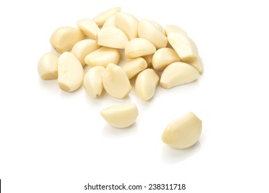 Peeled Cloves Of Garlic