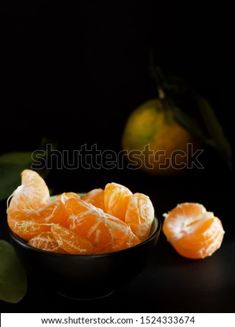 Similar – Image, Stock Photo Small tangerines Fruit