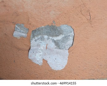 Peeling paint