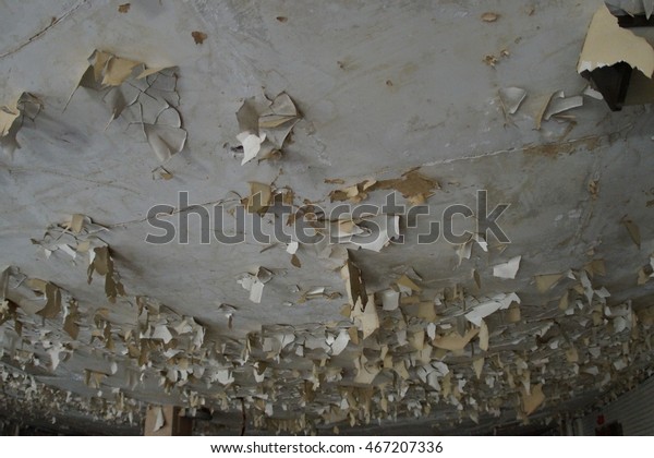 Peeling Paint Ceiling Stock Photo Edit Now 467207336