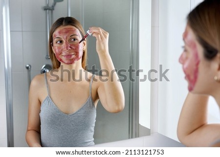 Peeling Solution. Skin care. Exfoliating Facial. Chemical Peel. Facial treatments.