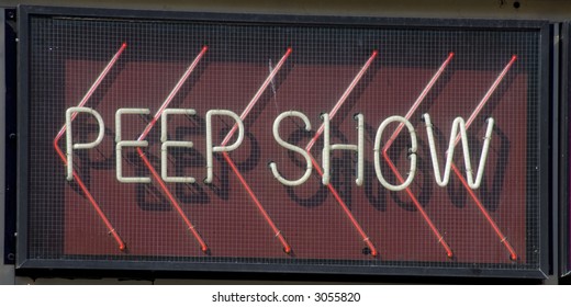 Peepshow Sign