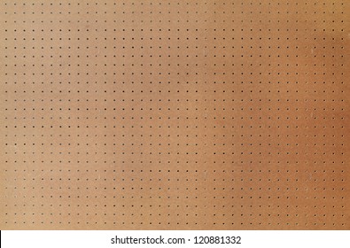 Peg Board With Large Area, Shot Square To Image Dimension.