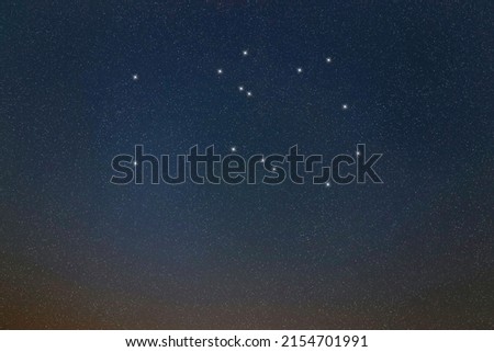 Pegasus star constellation, Night sky, Cluster of stars, Deep space, Winged Horse constellation