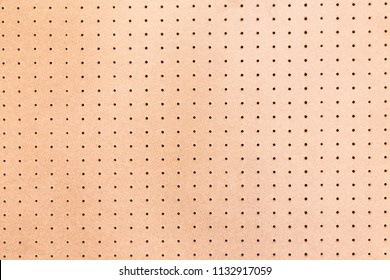 pegboard background texture.