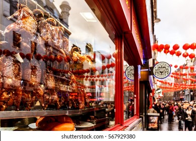 Peking Duck In London Soho Restaurant