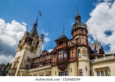 Peles Castle In Romania