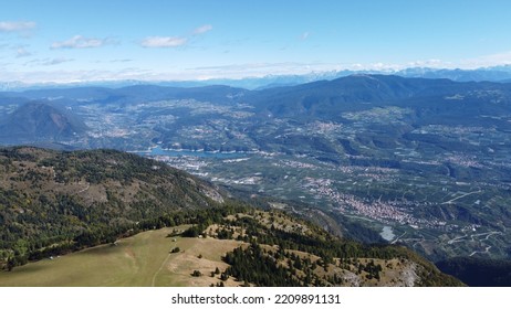 Peller Mountain Aerial View, Non Valley, Trentino, Italy