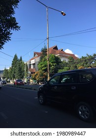 Pemandangan Gedung Asri Di Kota Bandung