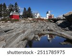 Pemaquid Light (1827), Pemaquid Peninsula, Maine, USA
