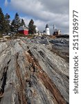 Pemaquid Light (1827), Pemaquid Peninsula, Maine, USA