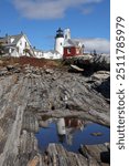 Pemaquid Light (1827), Pemaquid Peninsula, Maine, USA