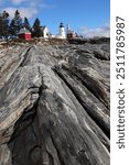 Pemaquid Light (1827), Pemaquid Peninsula, Maine, USA