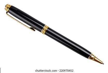 pen isolated on white background - Shutterstock ID 220970452
